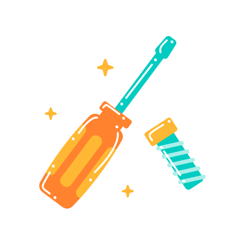 Screwdriver Free Sticker Transparent Clipart