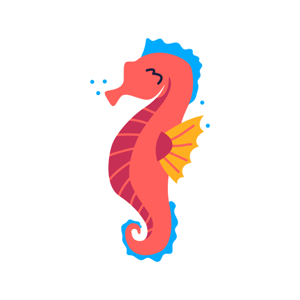 Seahorse Free Sticker Transparent Photo