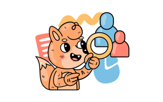 Searching Free Sticker PNG