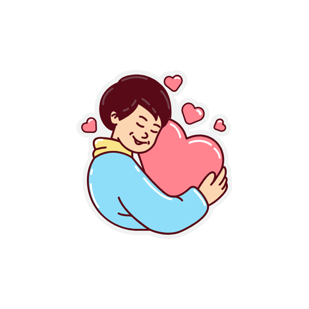 Self Love Free Sticker Transparent Image