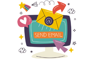 Sending Sticker PNG