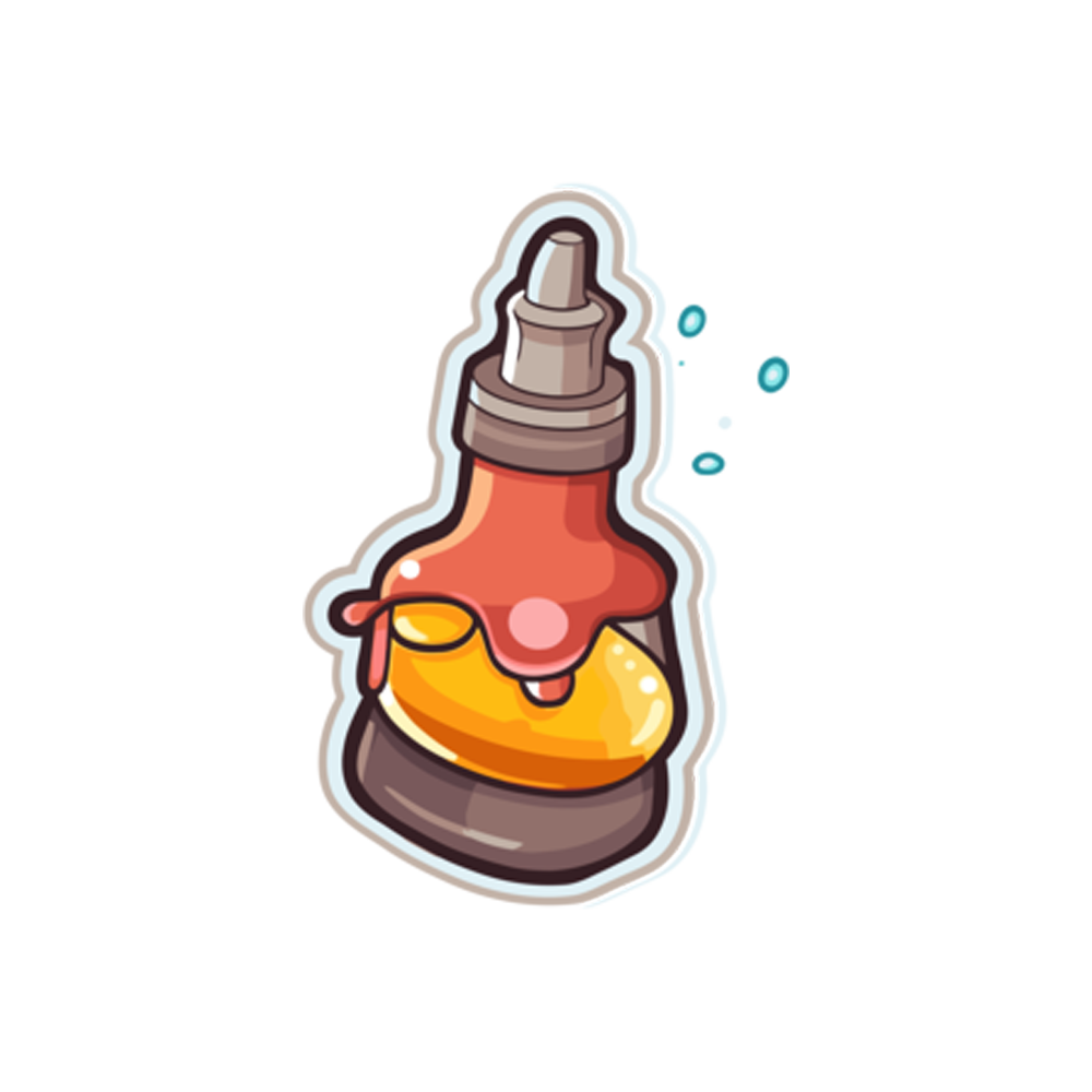 Serum Sticker Transparent Photo