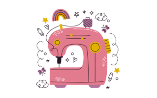 Sewing Free Sticker PNG