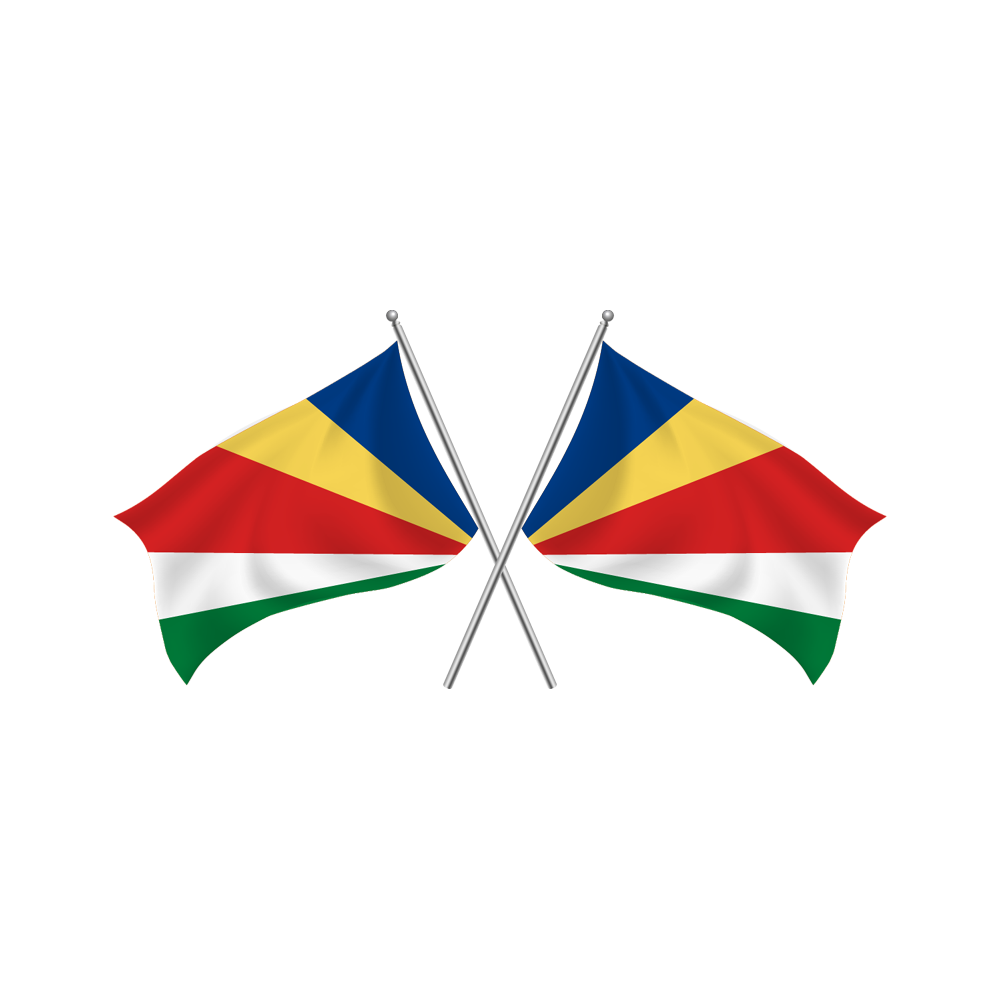 Seychelles Flag Transparent Clipart