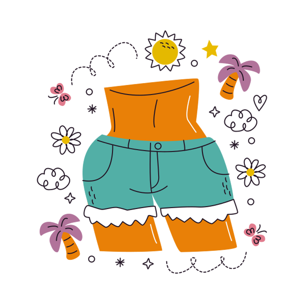 Shorts Free Sticker Transparent Clipart