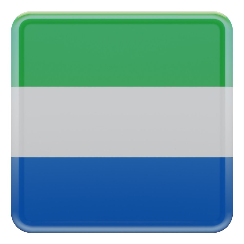Sierra Leone Flag Transparent Photo