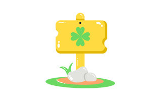 Signboard Sticker PNG