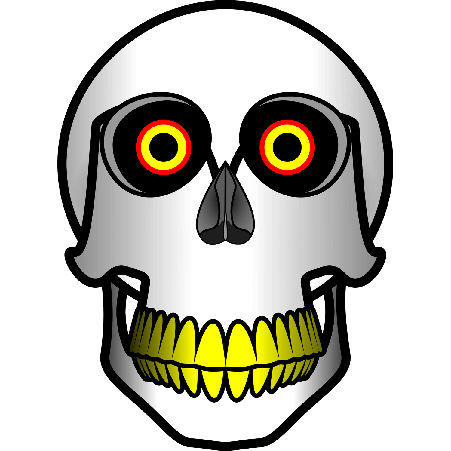 Skull Vector Transparent Picture