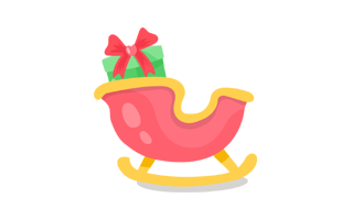 Sled Free Sticker PNG