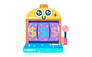 Slot Machine Sticker