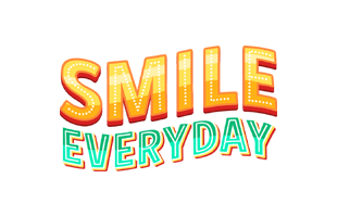 Smile Everyday Sticker PNG