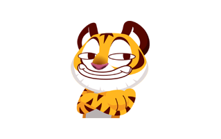 Smirking Free Sticker PNG