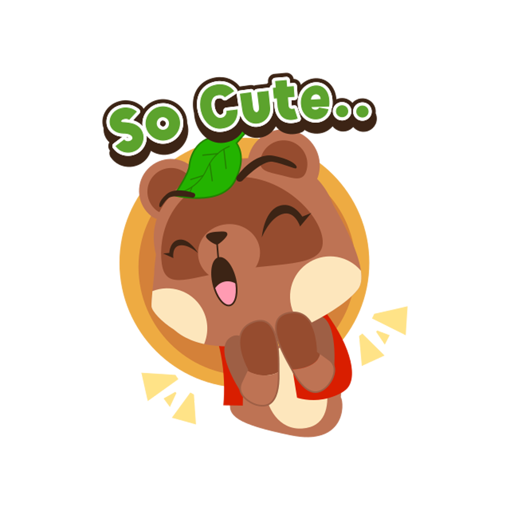 So Cute Sticker Transparent Picture