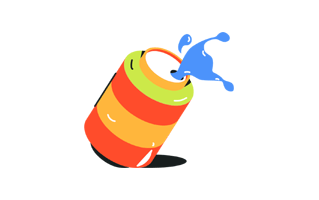 Soda Can Free Sticker PNG