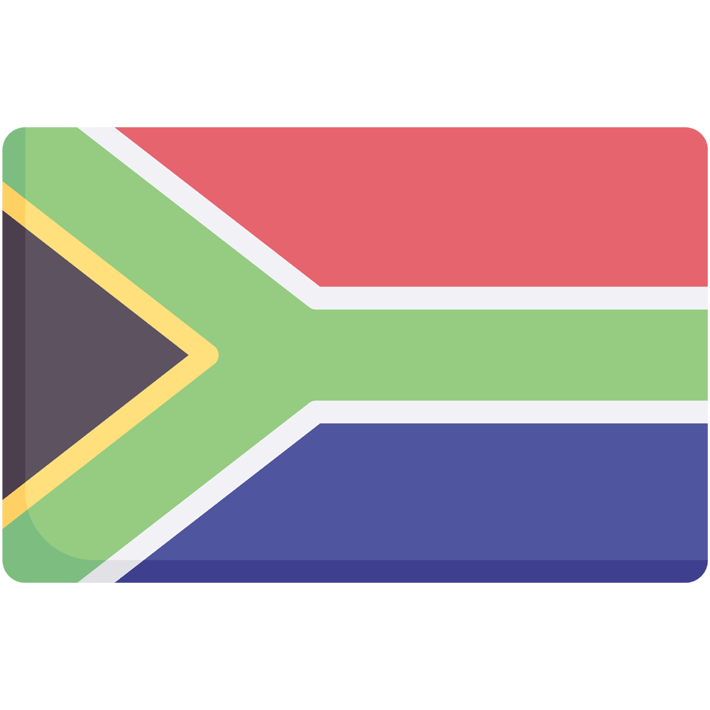 South Africa Flag Transparent Photo
