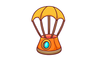 Space Capsule Sticker PNG