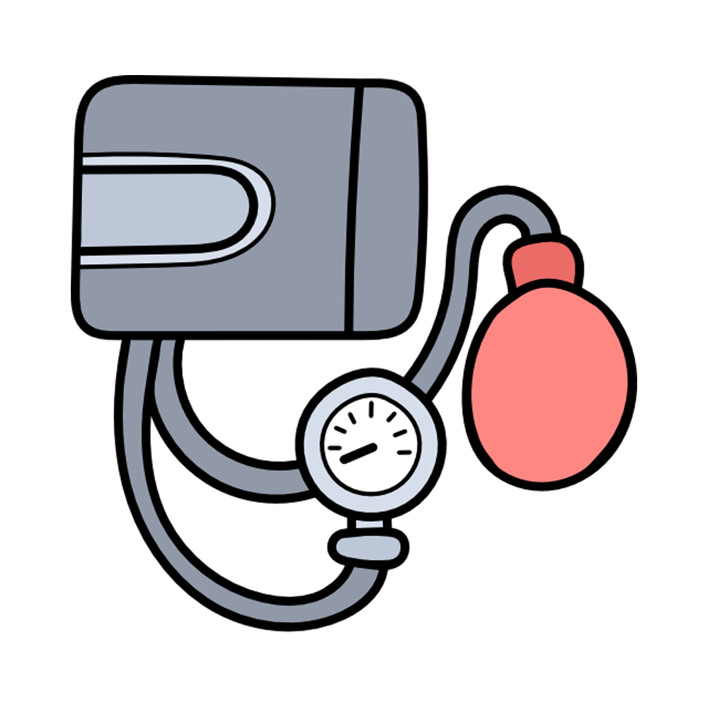 Sphygmomanometer Sticker Transparent Image