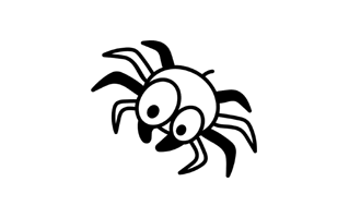 Spider Free Sticker PNG