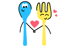 Spoon And Fork Free Sticker PNG