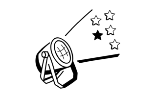 Spotlight Free Sticker PNG