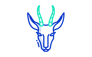 Springbok Free Sticker PNG