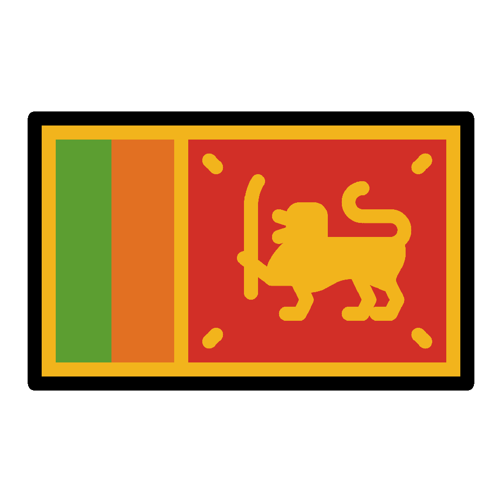 Sri Lankan Flag Transparent Image