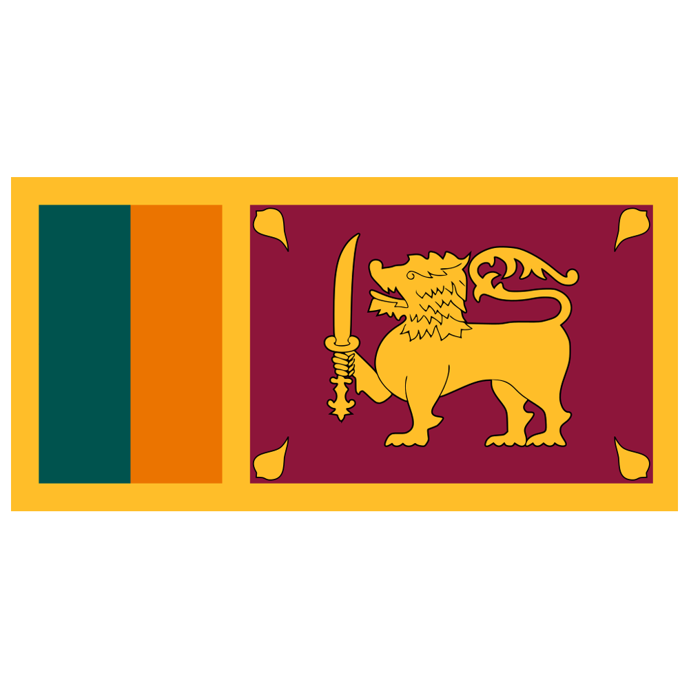 Sri Lankan Flag Transparent Picture
