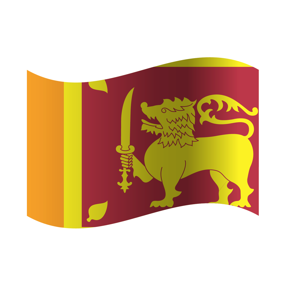 Sri Lankan Flag Transparent Clipart