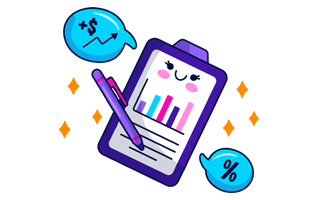 Statistics Sticker PNG