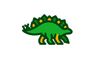 Stegosaurus Free Sticker PNG