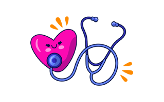 Stethoscope Sticker PNG