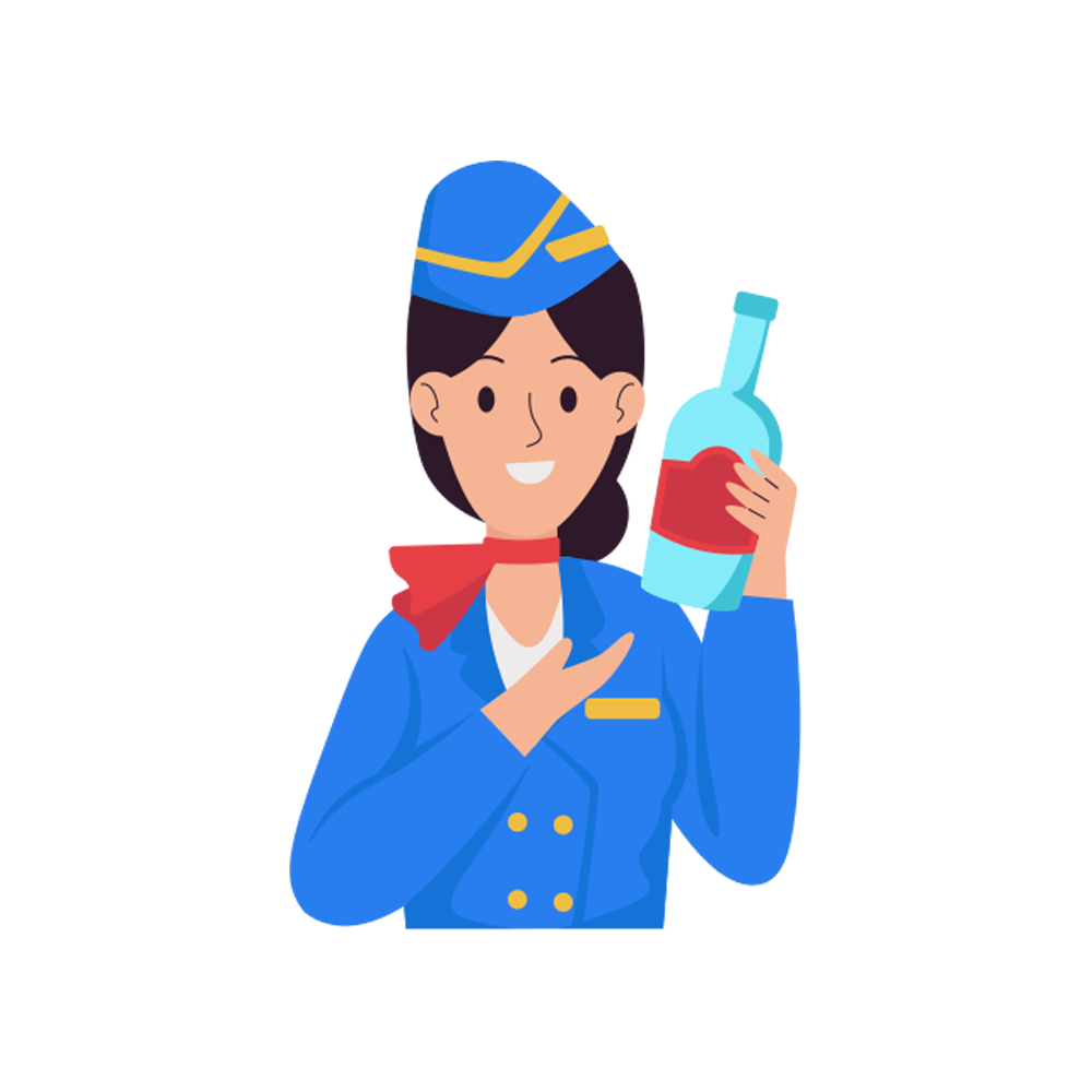 Stewardess Free Sticker Transparent Image