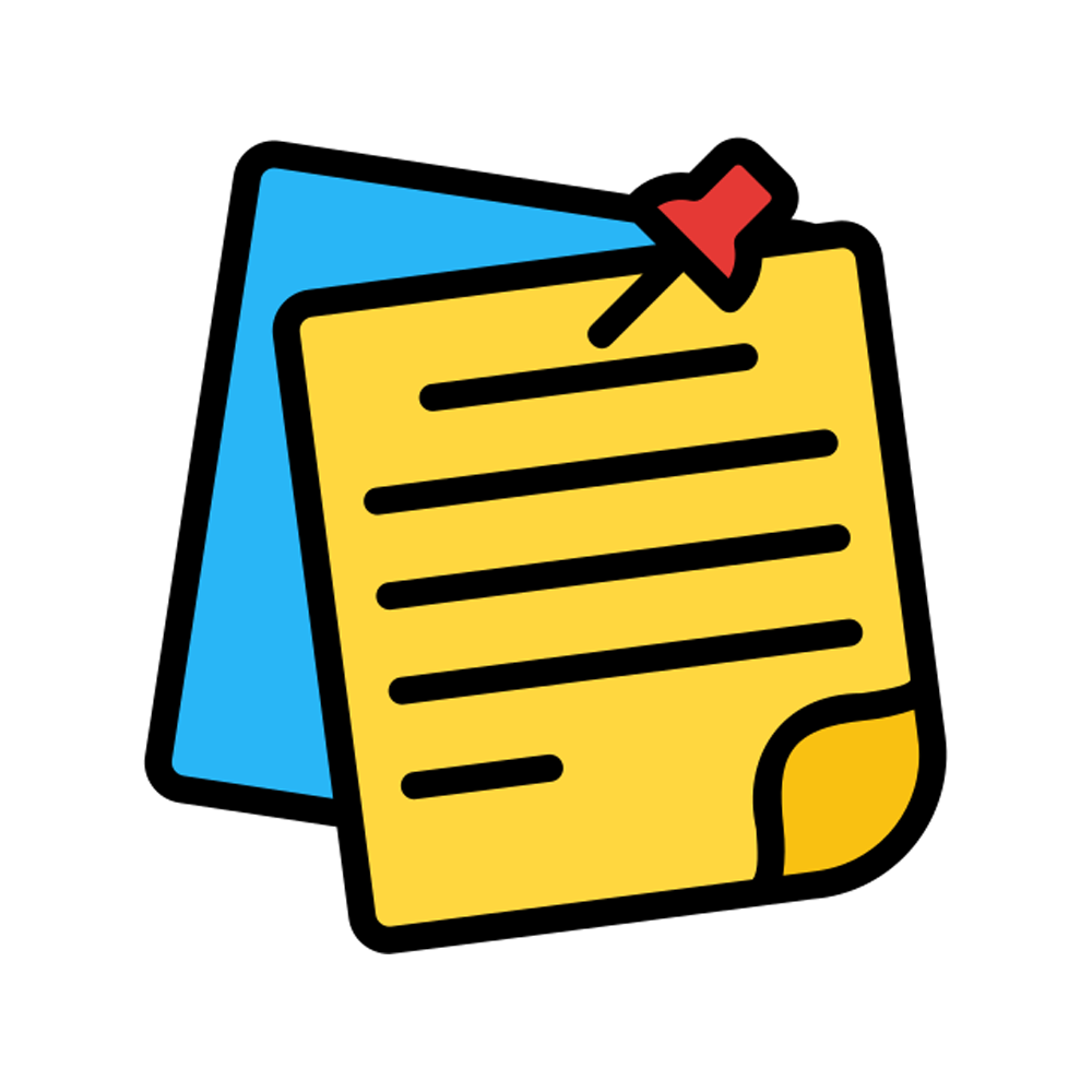 Sticky Notes Transparent Image