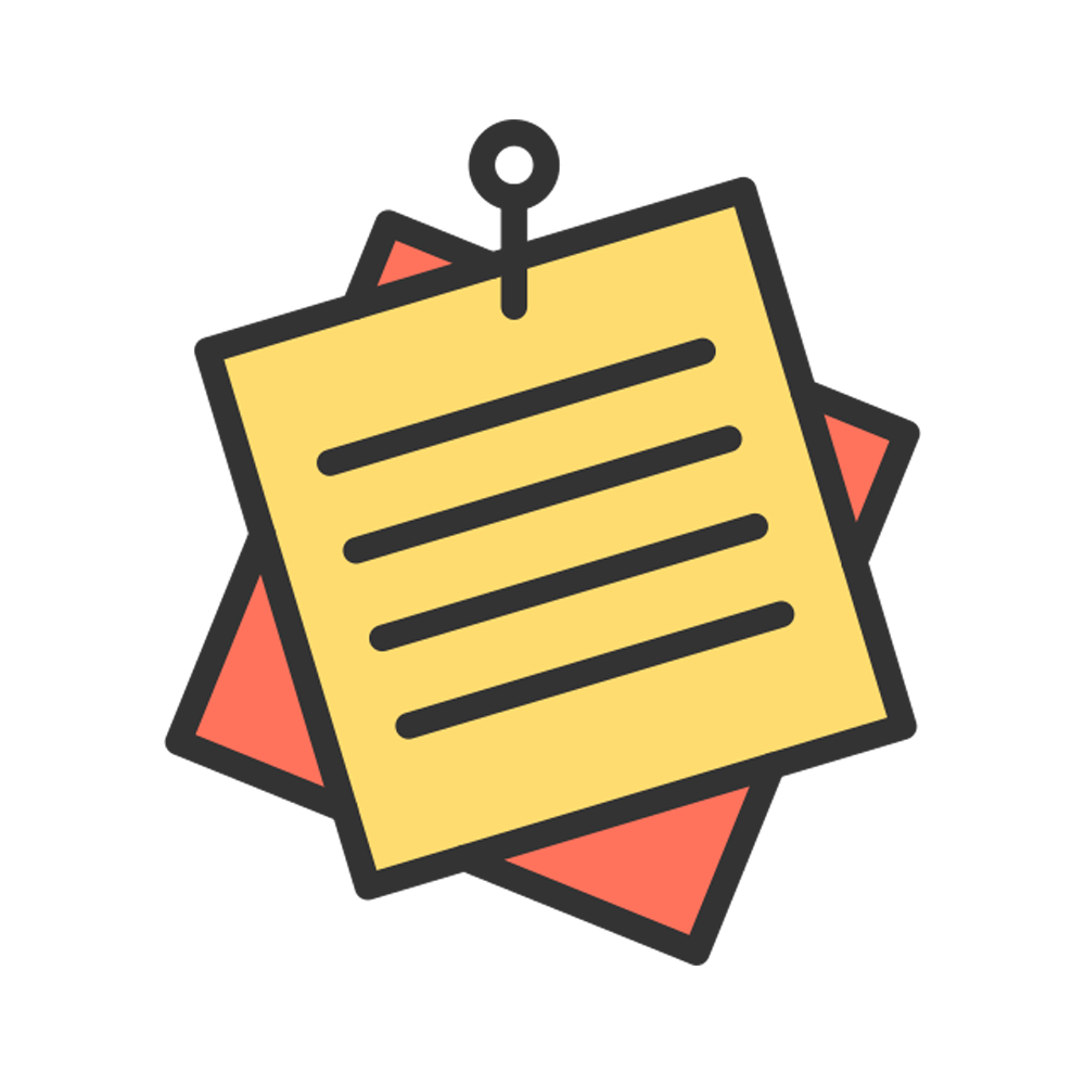 Sticky Notes Transparent Photo