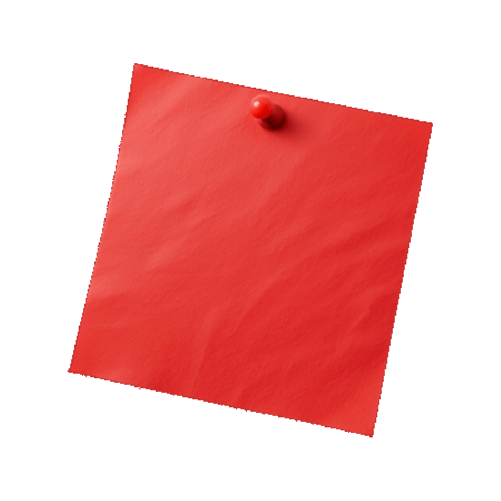 Sticky Notes Transparent Picture