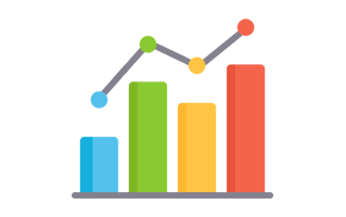 Stock Chart Sticker PNG