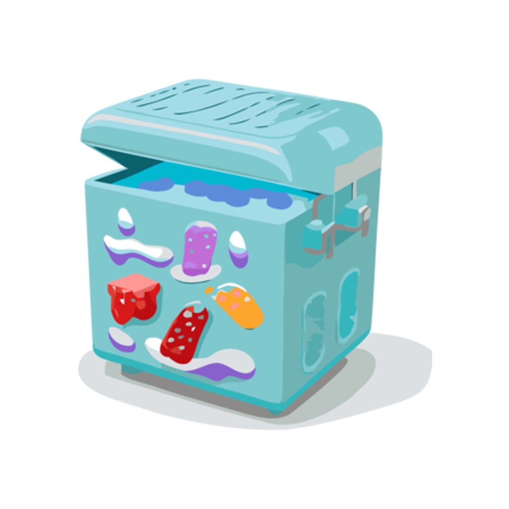 Storage Box Sticker Transparent Clipart