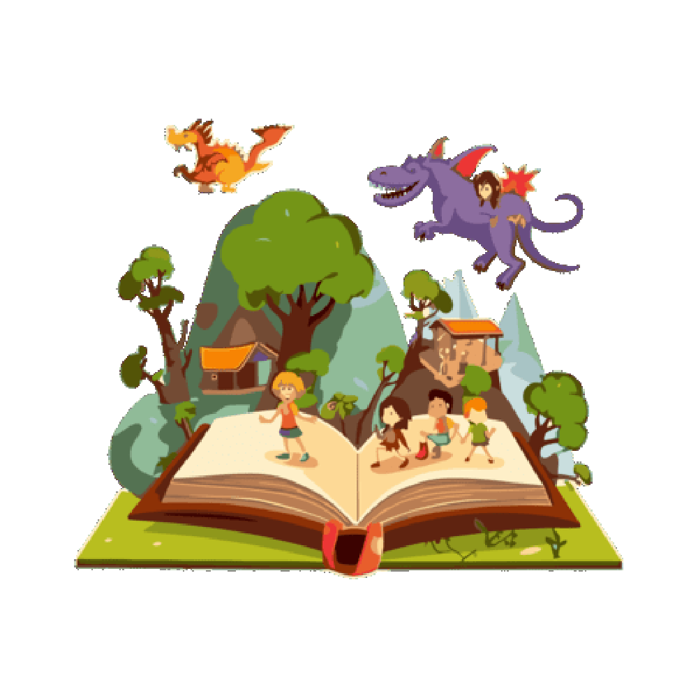 Storyteller Sticker Transparent Clipart