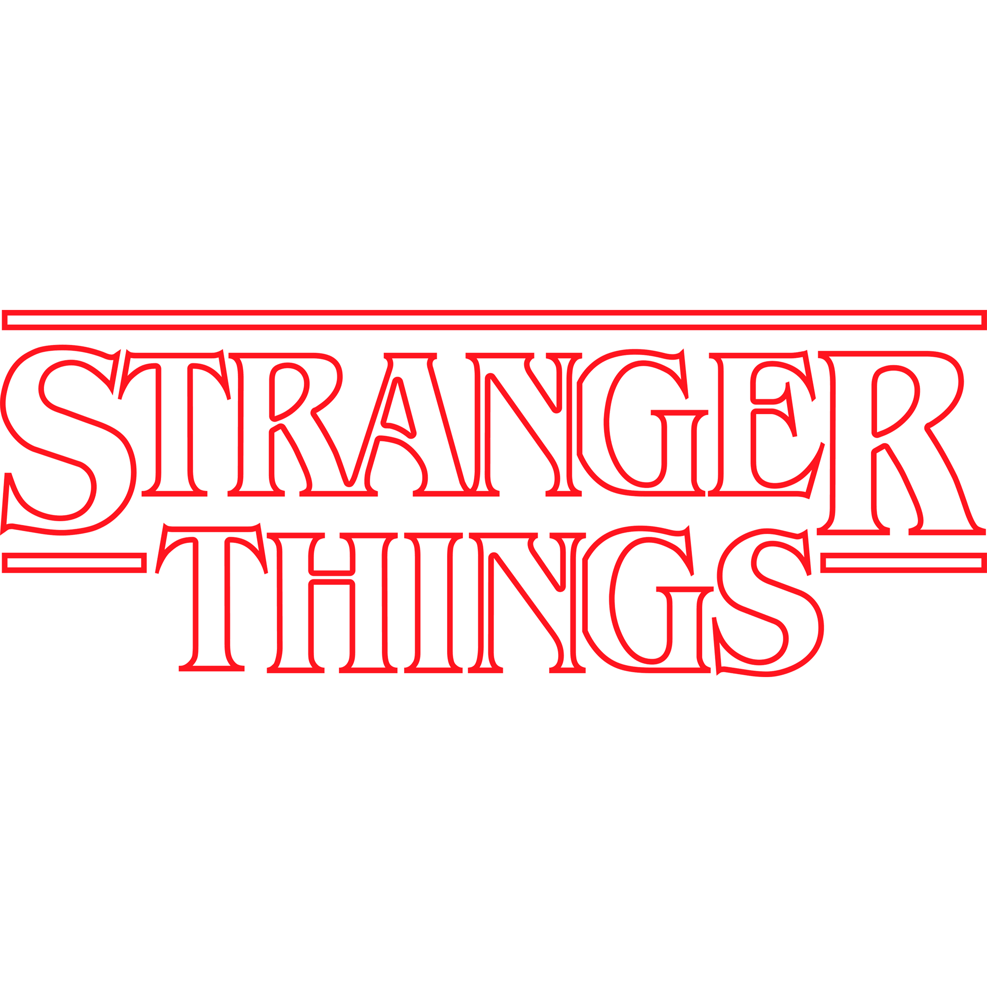 Stranger Things Logo Transparent Photo