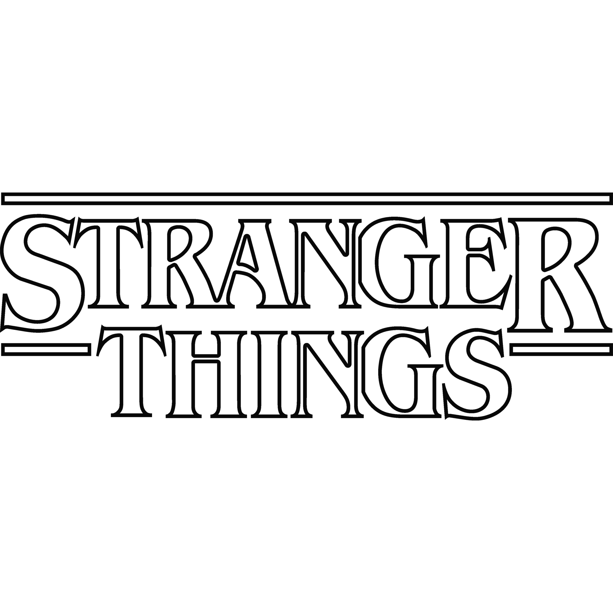 Stranger Things Logo Transparent Picture