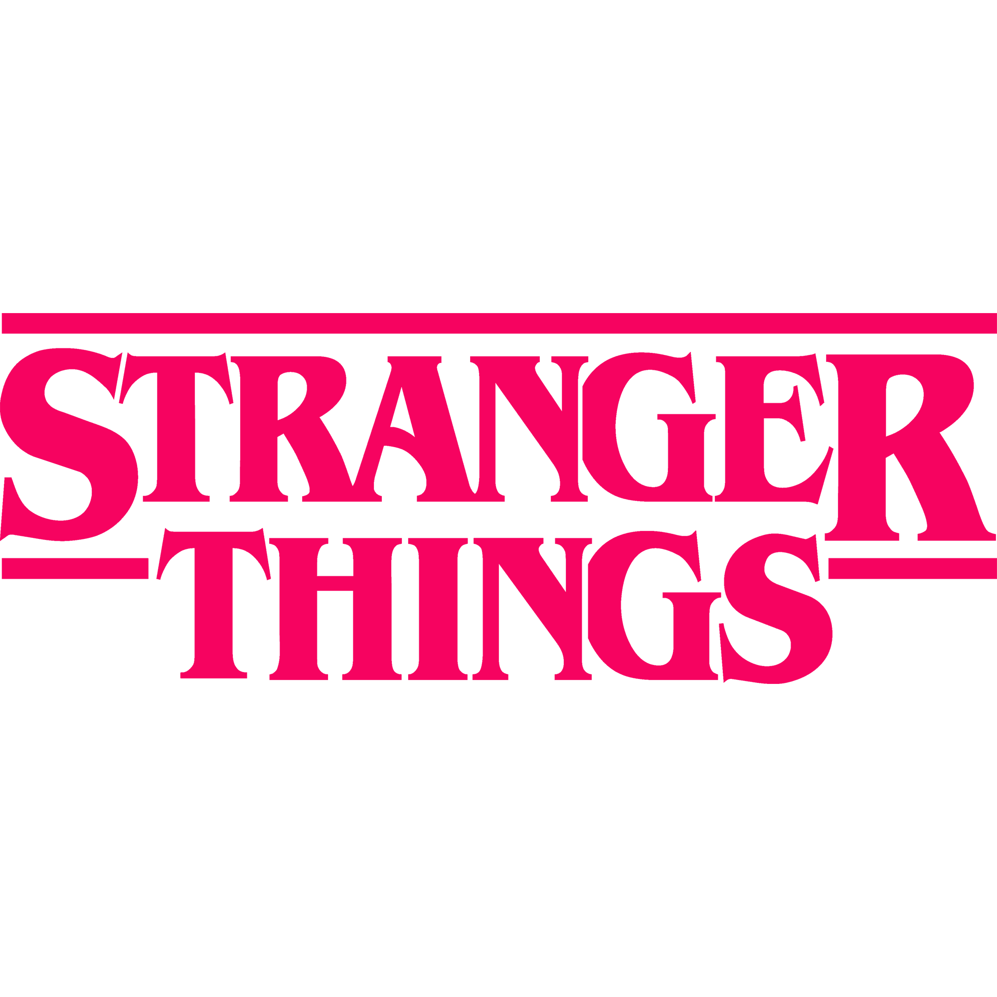 Stranger Things Logo Transparent Gallery