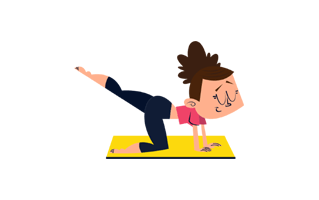 Stretch Free Sticker PNG