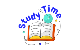 Study Free Sticker PNG