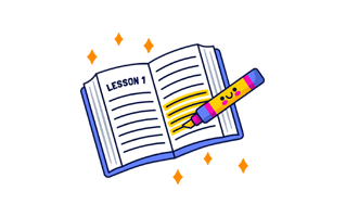 Studying Free Sticker PNG