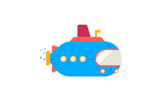 Submarine Free Sticker PNG