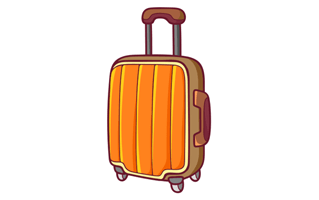 Suitcase Free Sticker PNG