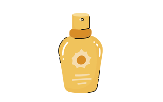 Sun Block Sticker PNG