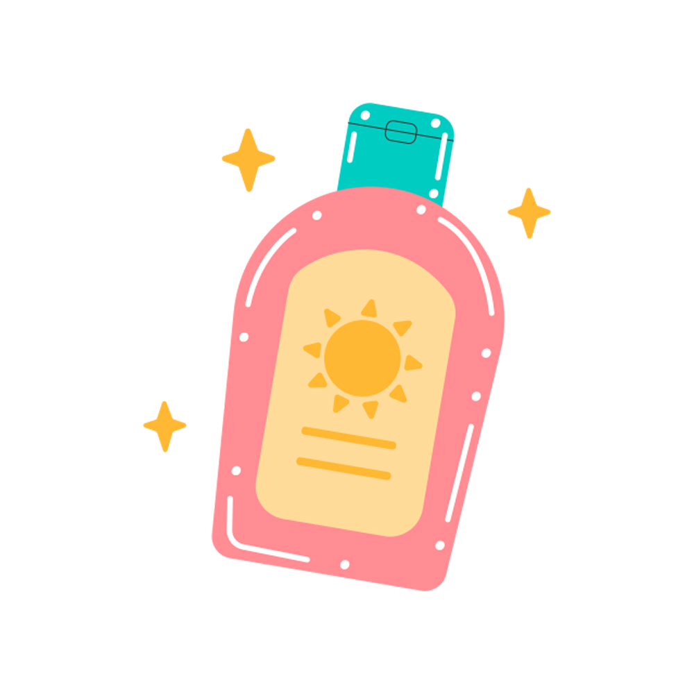 Sun Cream Free Sticker Transparent Gallery