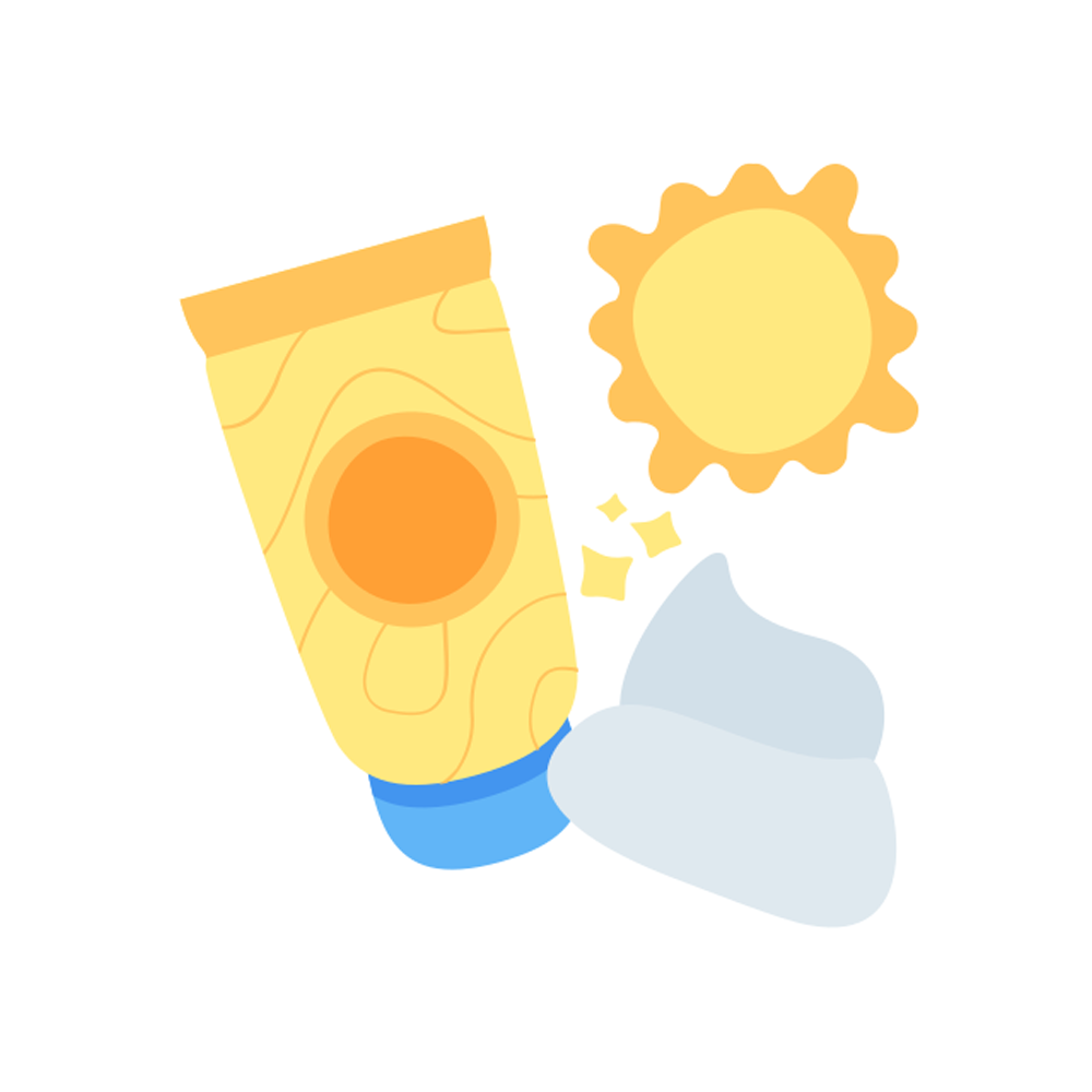 Sun Cream Sticker Transparent Picture