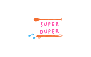 Super Duper Free Sticker PNG